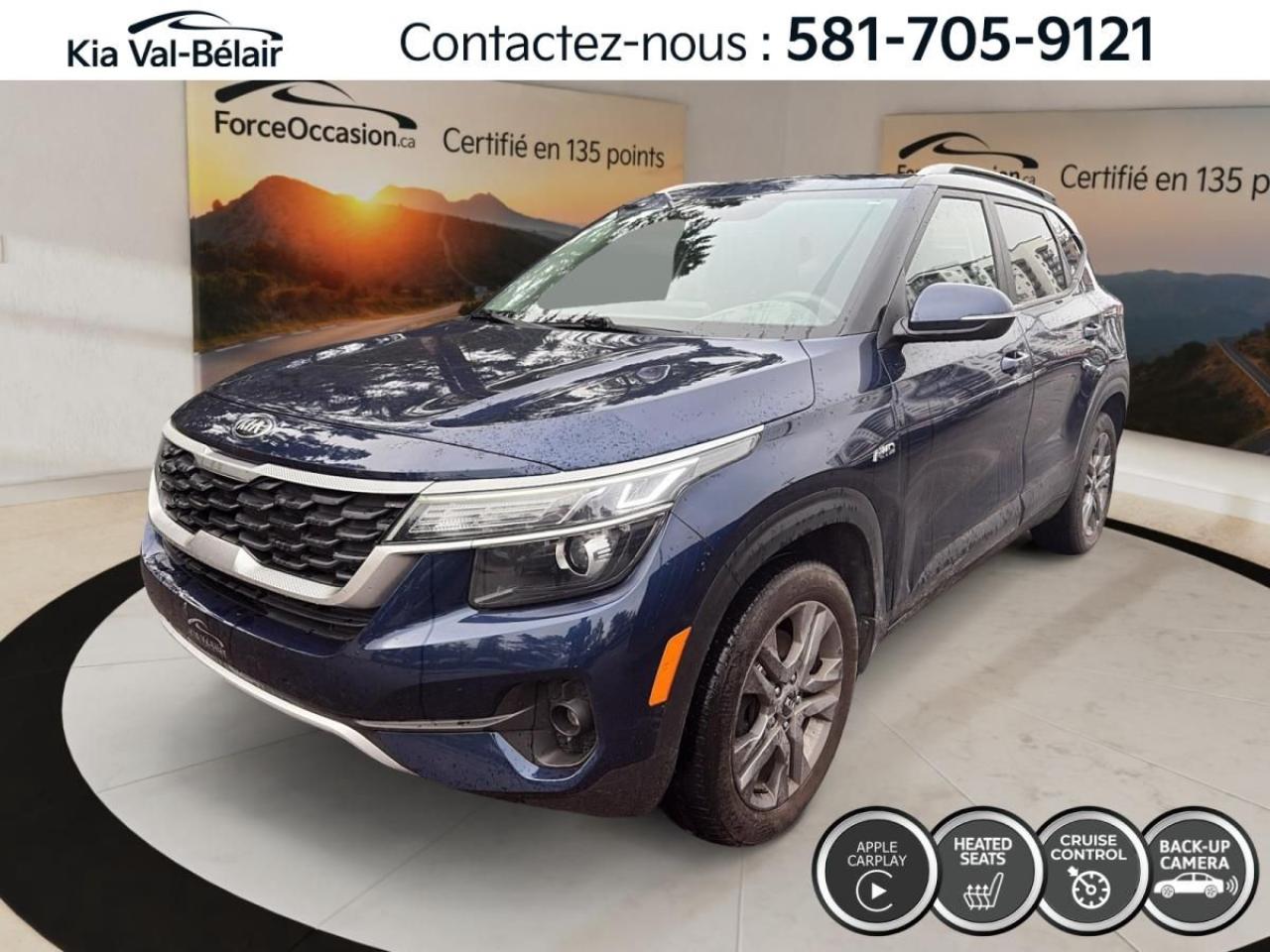 Used 2021 Kia Seltos LX *AWD *CAMÉRA *CARPLAY *CRUISE *SIÈGES CHAUFF for sale in Québec, QC