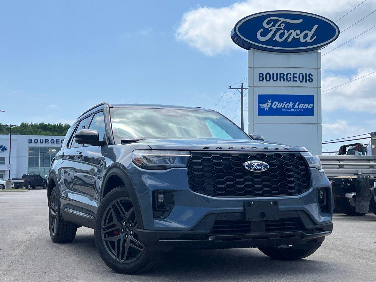 New 2025 Ford Explorer ST-LINE 4WD for sale in Midland, ON