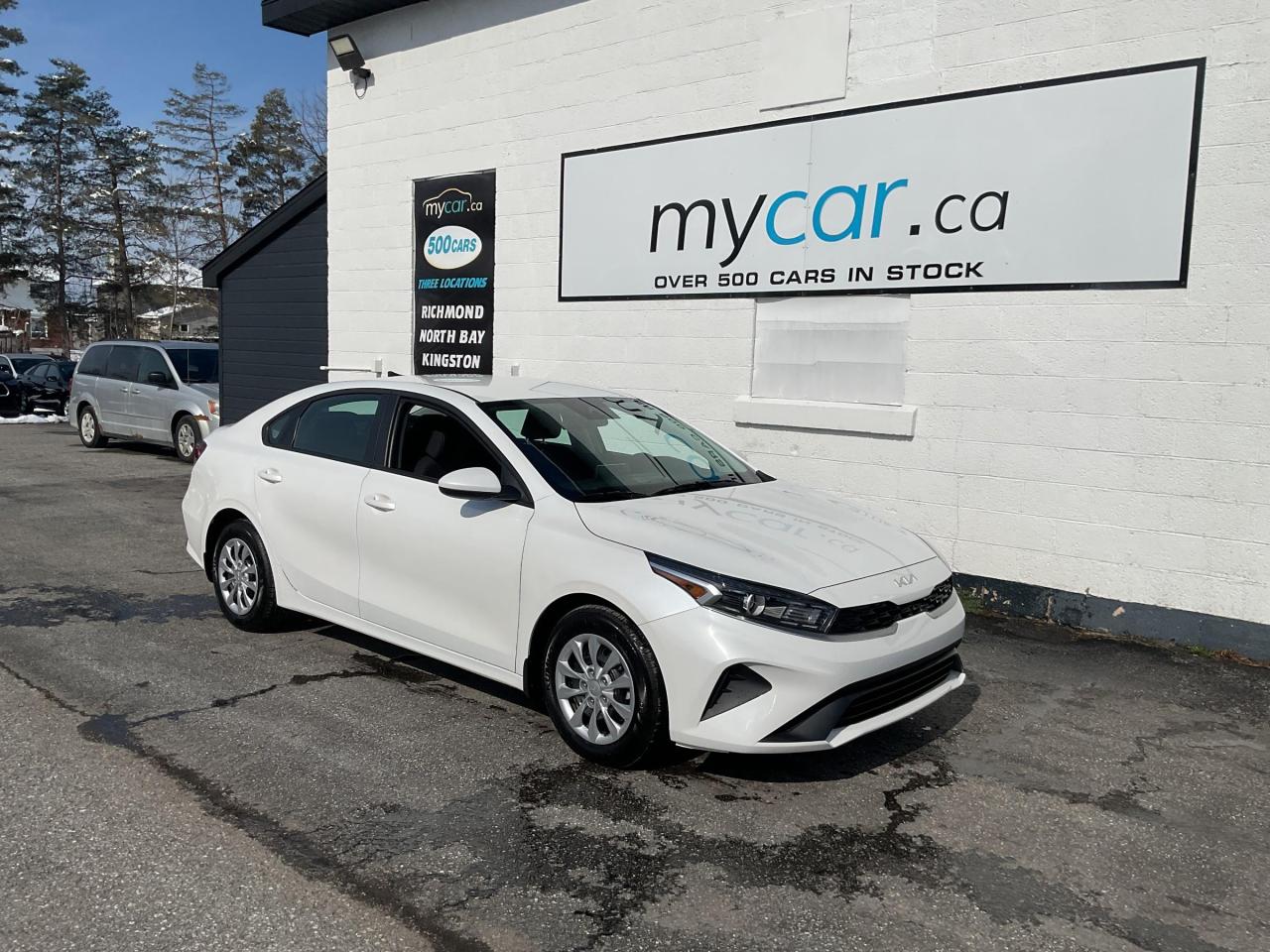 Used 2024 Kia Forte LX LOW MILEAGE!!!   BACKUP CAM. BLUETOOTH. A/C. CRUISE. PWR GROUP. PERFECT FOR YOU!!! for sale in North Bay, ON