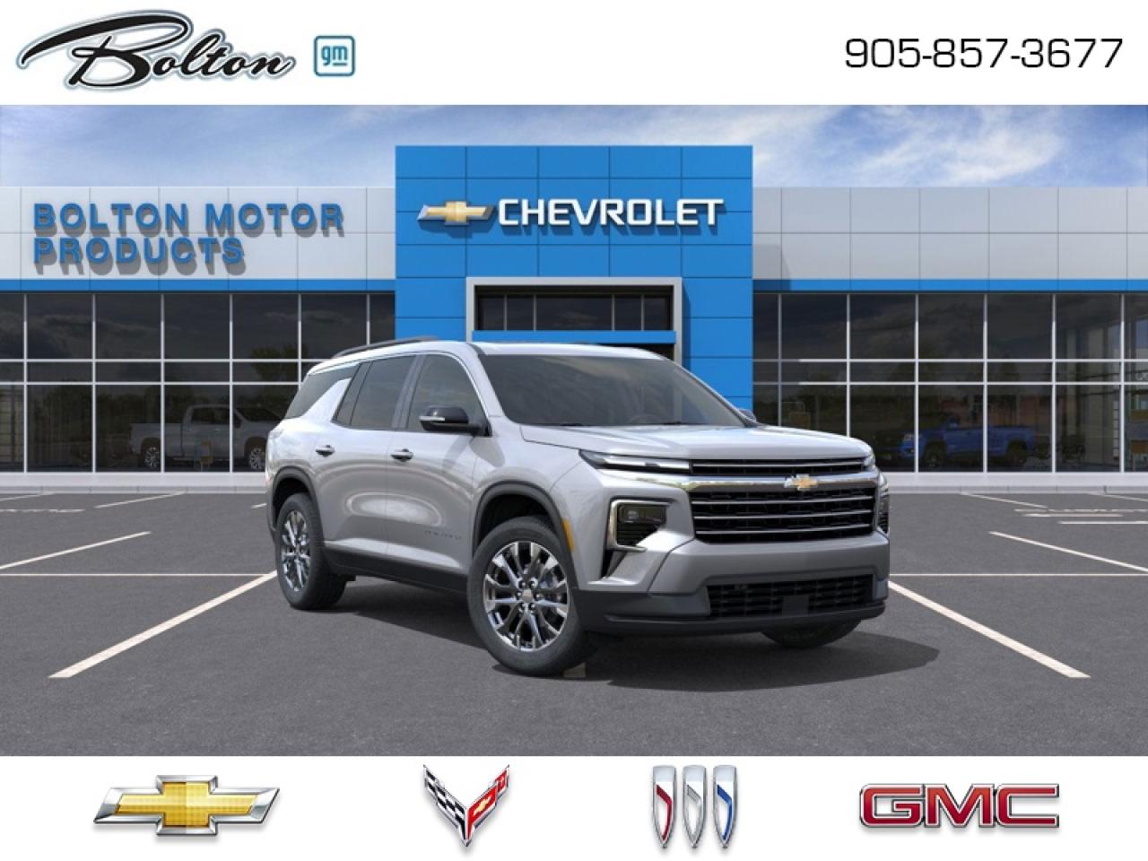 New 2025 Chevrolet Traverse LT -  Heated Seats for sale in Bolton, ON