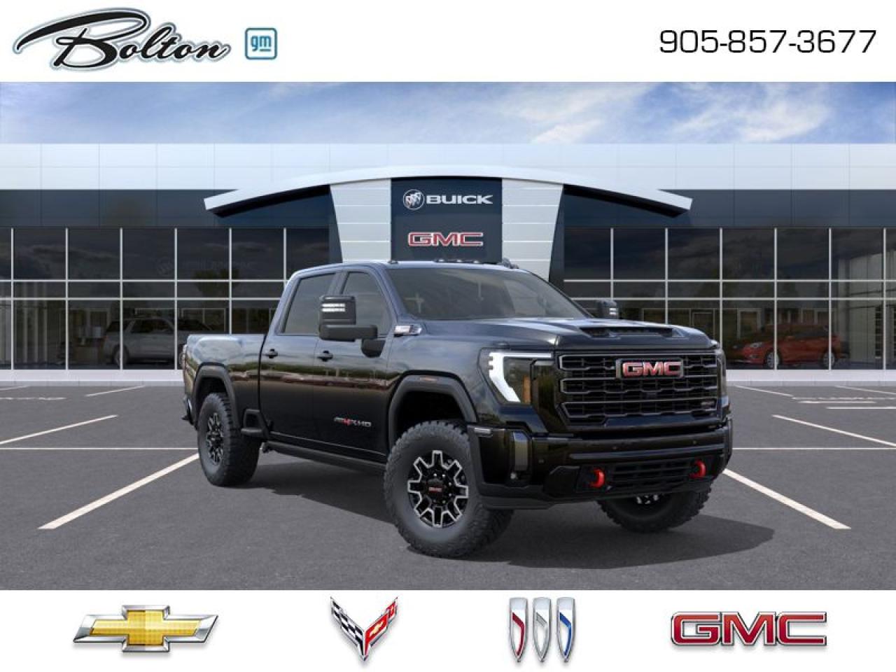 New 2025 GMC Sierra 2500 HD AT4X - Diesel Engine - Leather Seats for sale in Bolton, ON