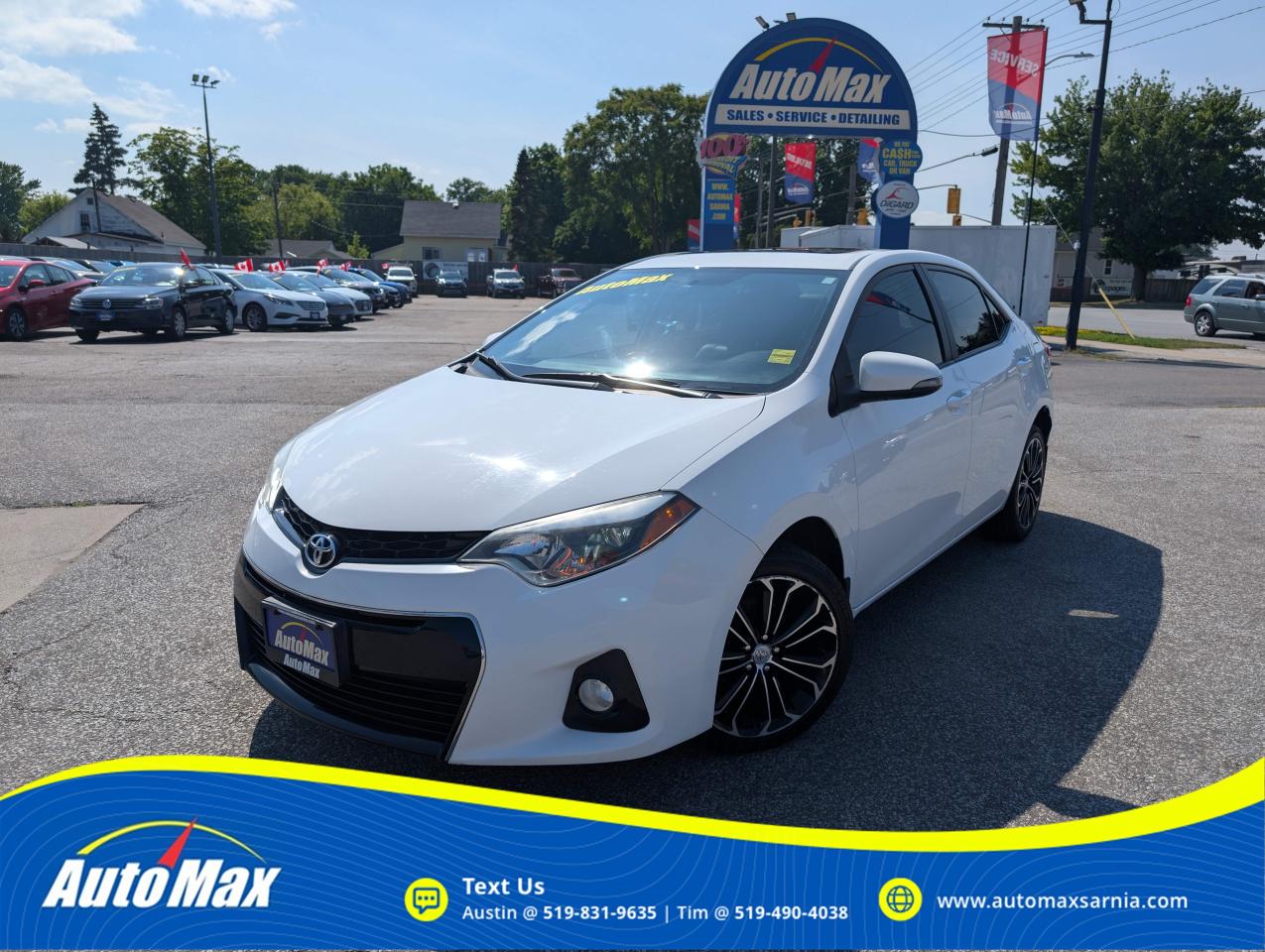 Used 2015 Toyota Corolla S for sale in Sarnia, ON