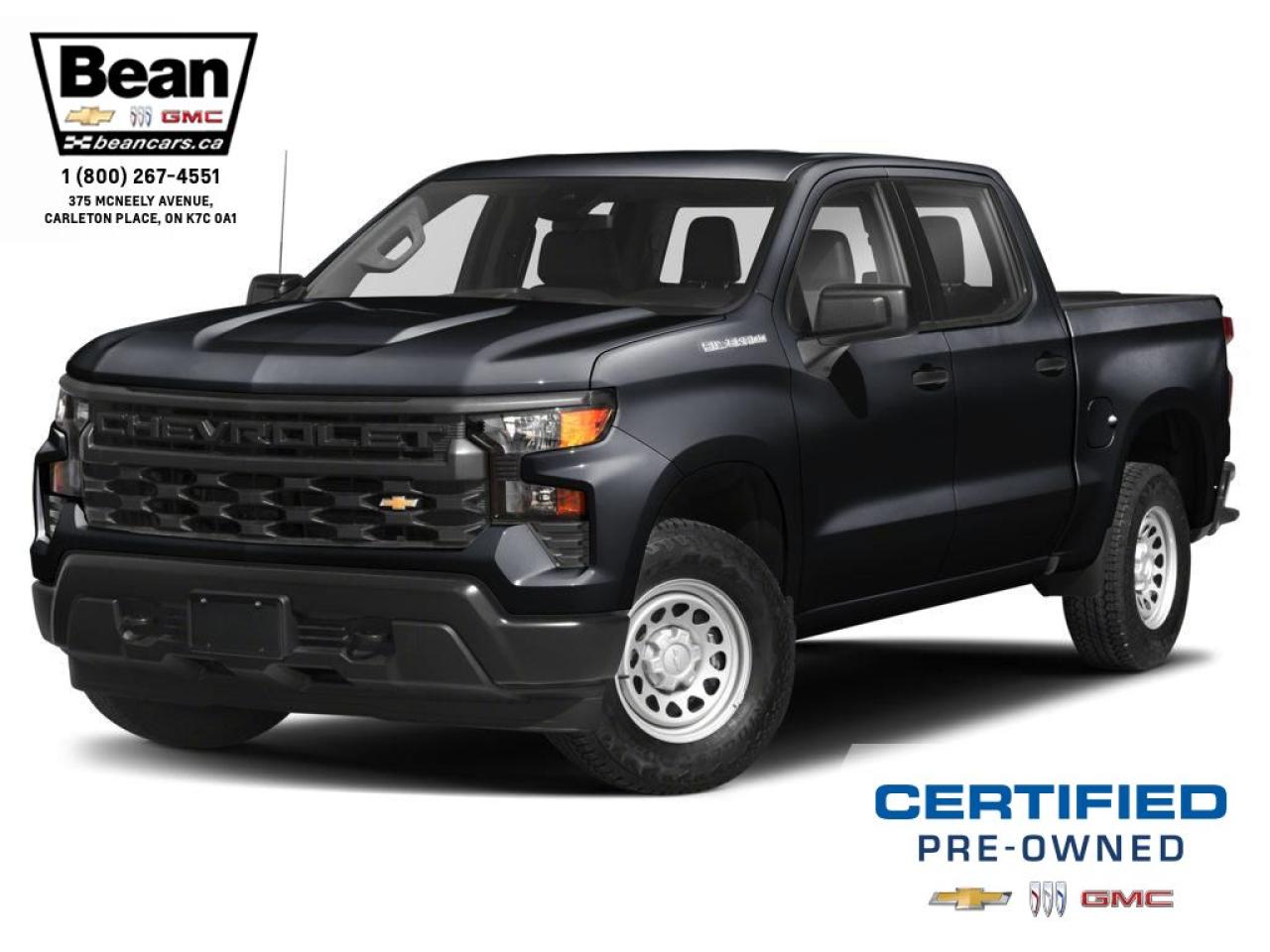 Used 2023 Chevrolet Silverado 1500 3.0L DURAMAX DIESEL RST CREW CAB LONG BOX, TRAILERING MIRRORS, TRAILERING PACKAGE, SAFETY PACKAGE, BLACK SIDE STEPS, HEATED FRONT BUCKET SEATS, HEATED STEERING WHEEL, 18