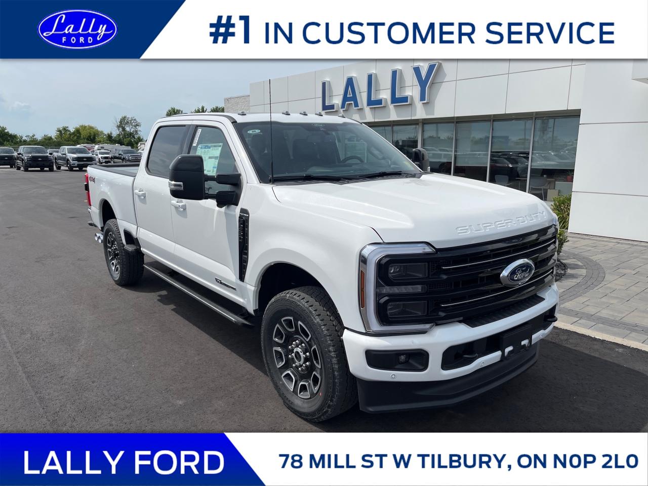 New 2025 Ford F-350 Platinum for sale in Tilbury, ON