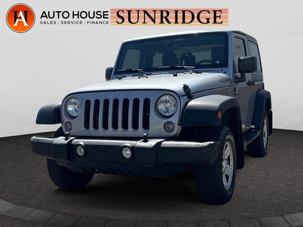 Used 2016 Jeep Wrangler 2 DOOR SPORT LUXURY BLUETOOTH POWER WINDOWS LOCK SEATS for sale in Calgary, AB