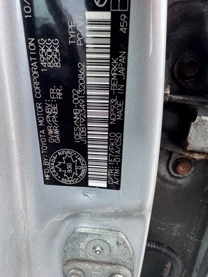 2009 Toyota Yaris SEDAN, MANUAL, RELIABLE, 190KMS, CERTIFIED - Photo #17
