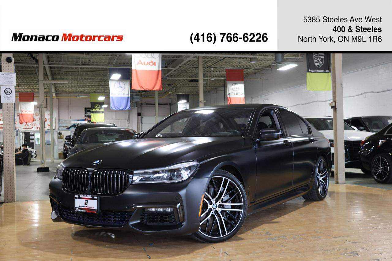 Used 2018 BMW 7 Series 750i xDrive - FROZEN BLACK|M-PACKAGE|BOWERS&WILKINS|HEADSUP for sale in North York, ON