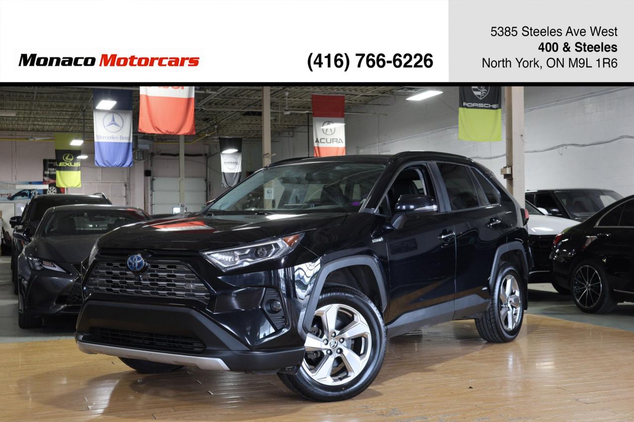 Used 2021 Toyota RAV4 LIMITED HYBRID - LEATHER|360CAM|NAVIGATION|BLINDSPOT for sale in North York, ON