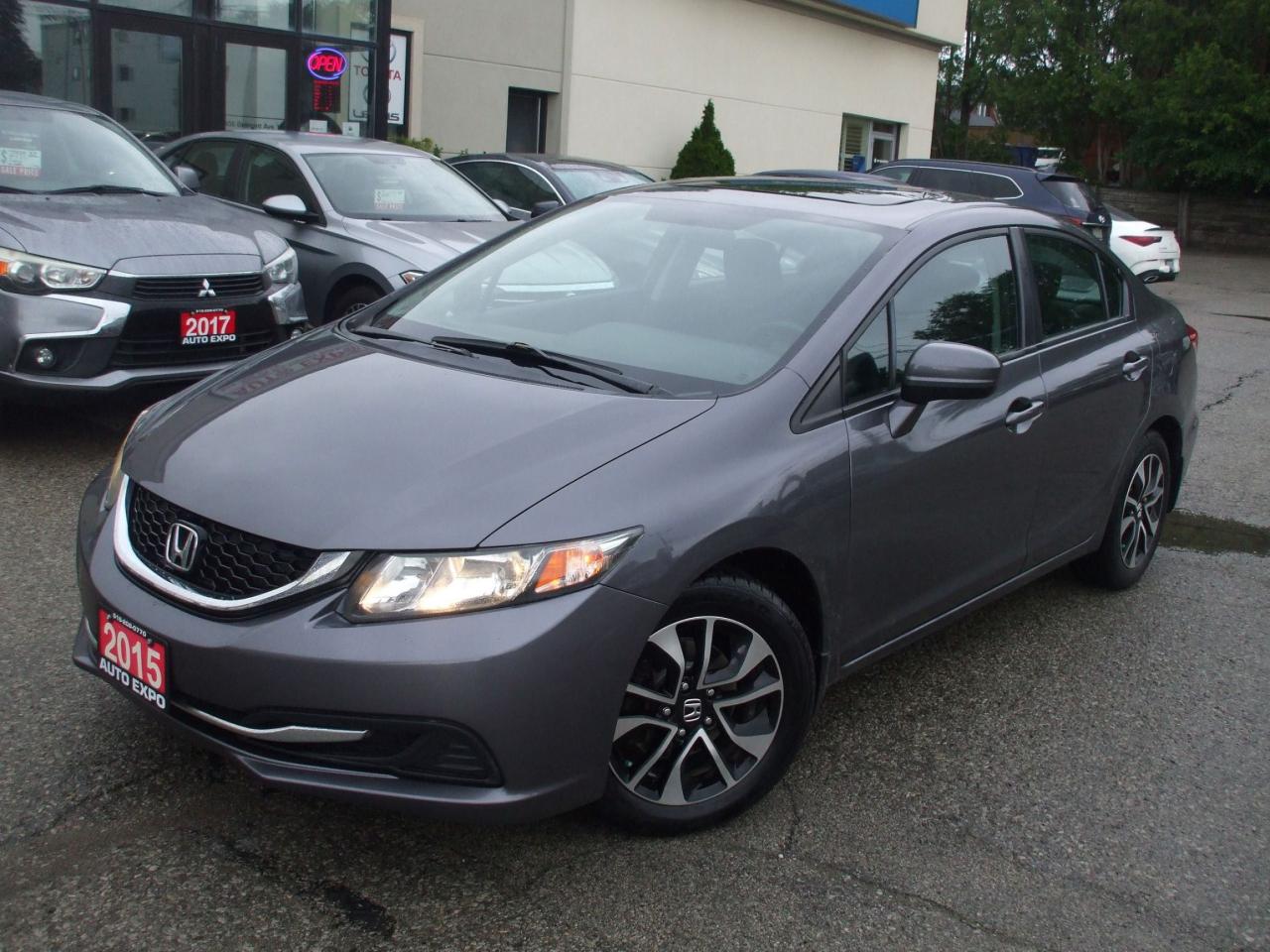 Used 2015 Honda Civic 4dr Auto EX for sale in Kitchener, ON