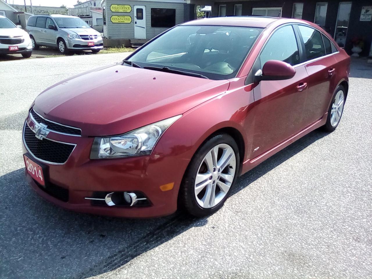 Used 2014 Chevrolet Cruze 2LT Auto for sale in Leamington, ON