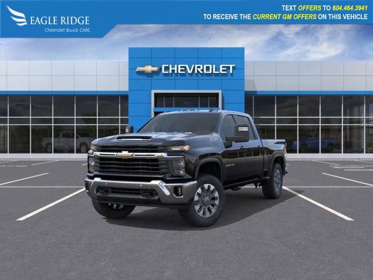 New 2025 Chevrolet Silverado 3500HD LT 13.4-inch infotainment touchscreen, 12.3-inch digital driver display, wireless Apple CarPlay and Android Auto, Bluetooth, WiFi compatibility, six-speaker audio system, automatic emergency braking for sale in Coquitlam, BC