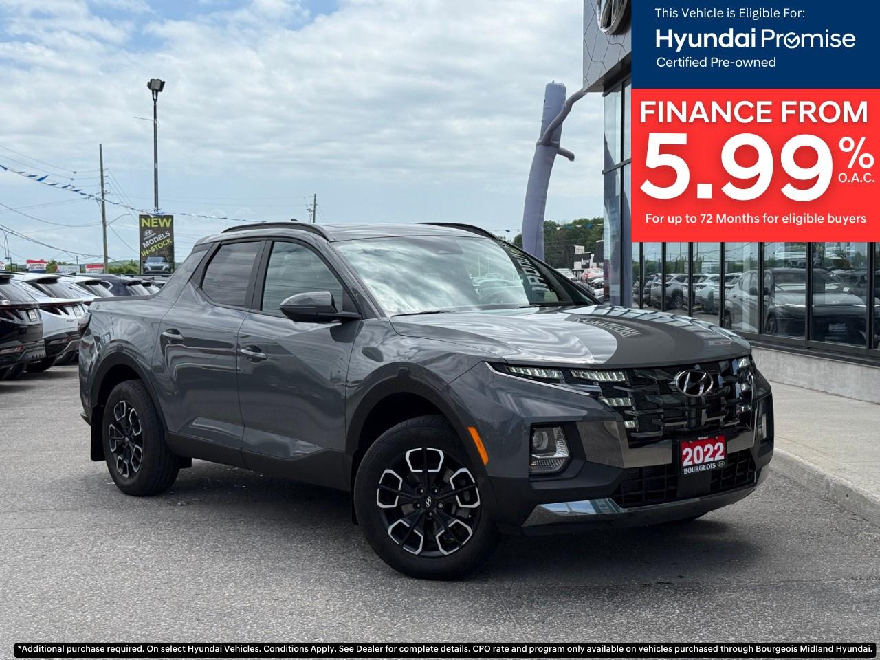 Used 2022 Hyundai Santa Cruz Preferred AWD w/Trend Pkg for sale in Midland, ON