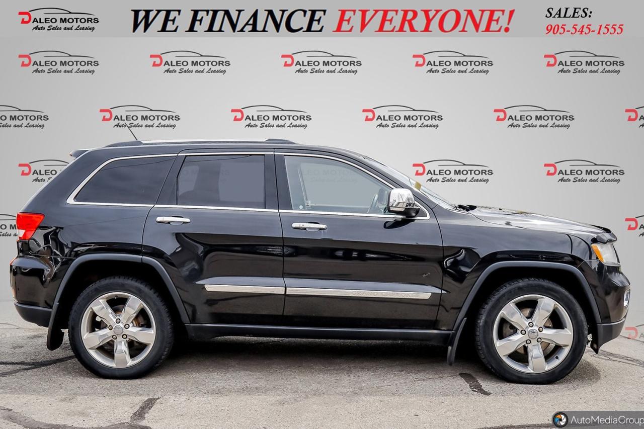 2012 Jeep Grand Cherokee Overland / SUNROOF / LTHR / WOODTRIM / B.CAM / 4X4