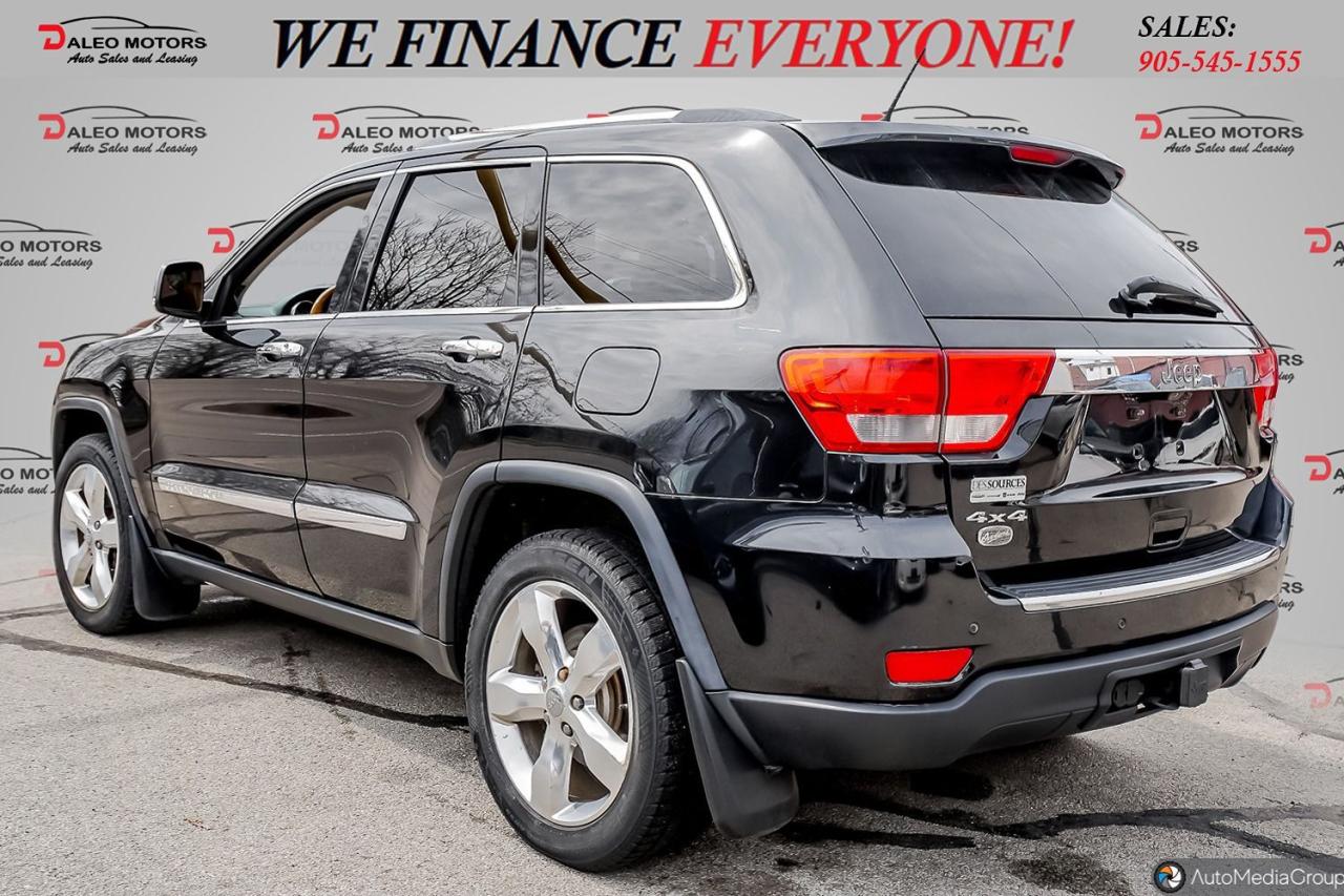 2012 Jeep Grand Cherokee Overland / SUNROOF / LTHR / WOODTRIM / B.CAM / 4X4