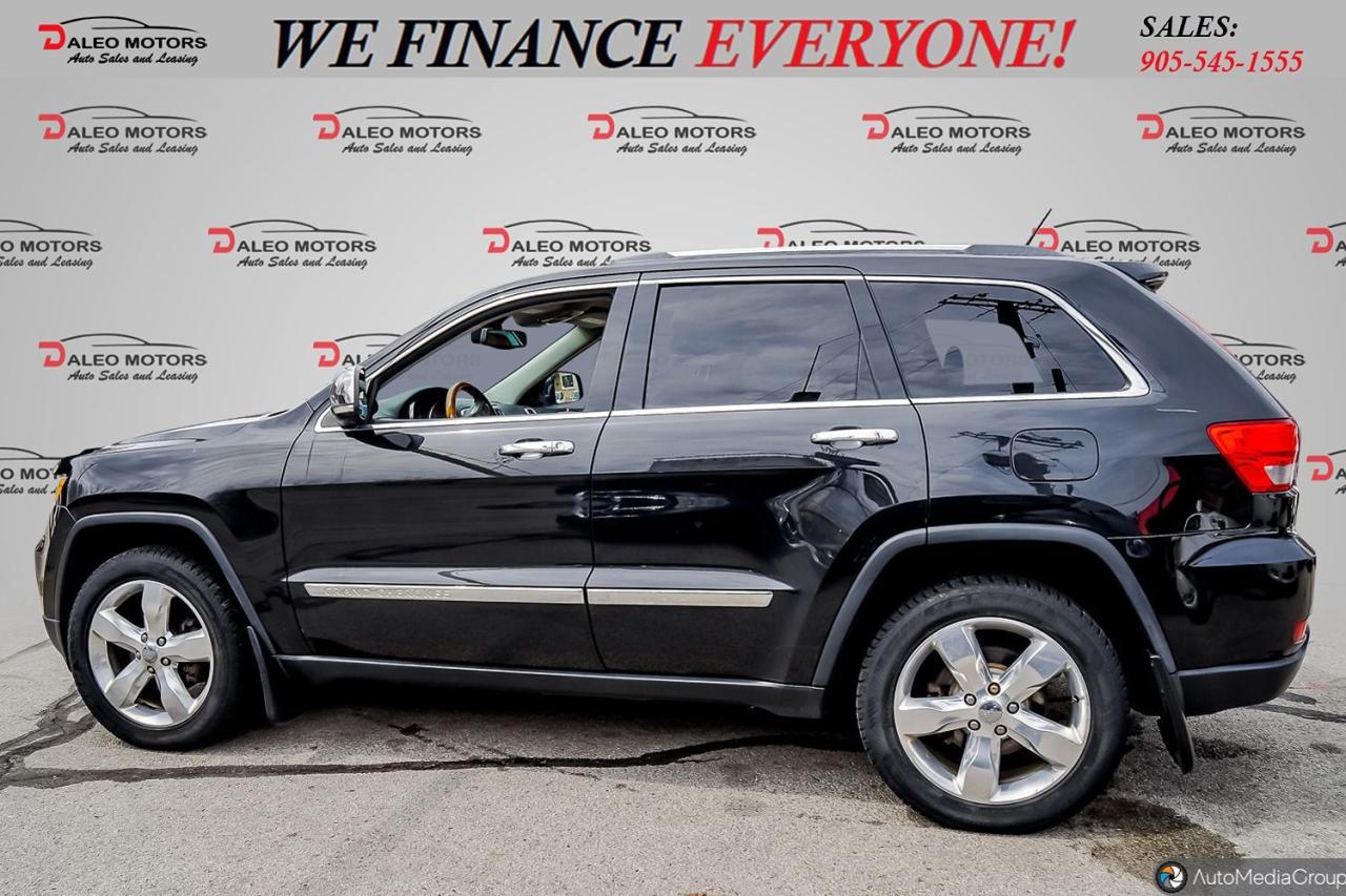 2012 Jeep Grand Cherokee Overland / SUNROOF / LTHR / WOODTRIM / B.CAM / 4X4