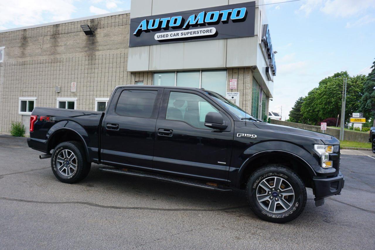 Used 2016 Ford F-150 3.5L V6 XLT-FX4 OFF ROAD CREW 4WD CERTIFIED NAV CAMERA BLUETOOTH HEATED SEATS CRUISE ALLOYS for sale in Burlington, ON