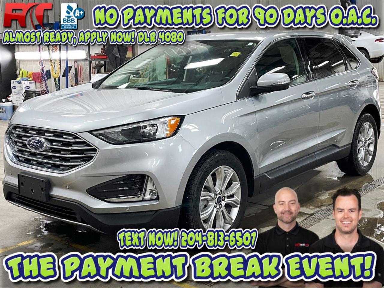 Used 2022 Ford Edge Titanium for sale in Winnipeg, MB