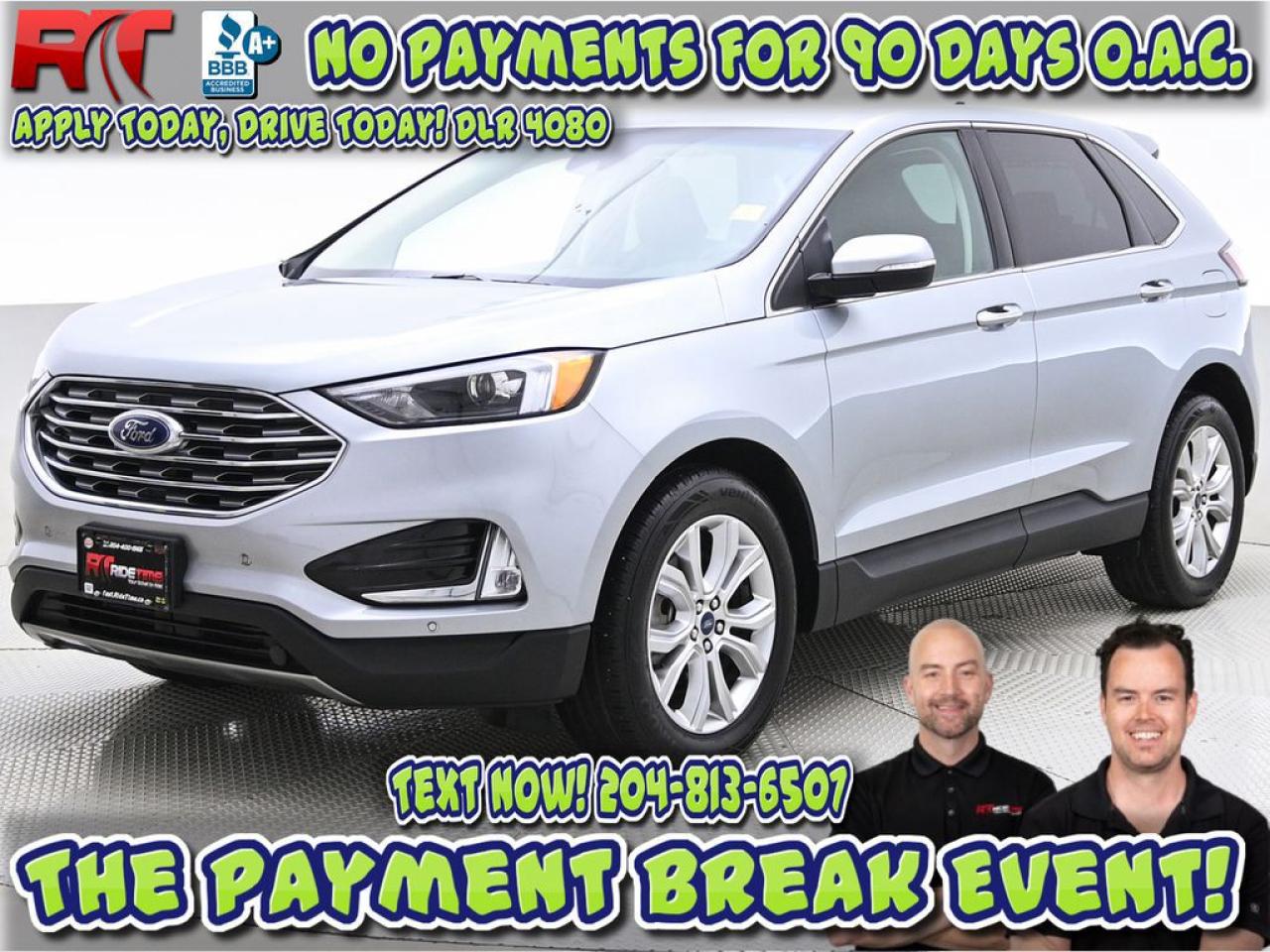 Used 2022 Ford Edge Titanium for sale in Winnipeg, MB