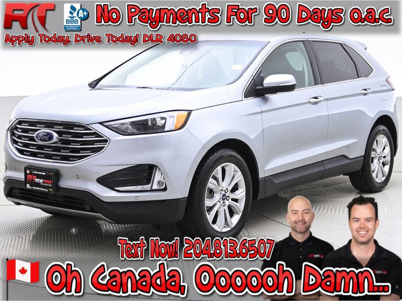 Used 2022 Ford Edge Titanium for sale in Winnipeg, MB