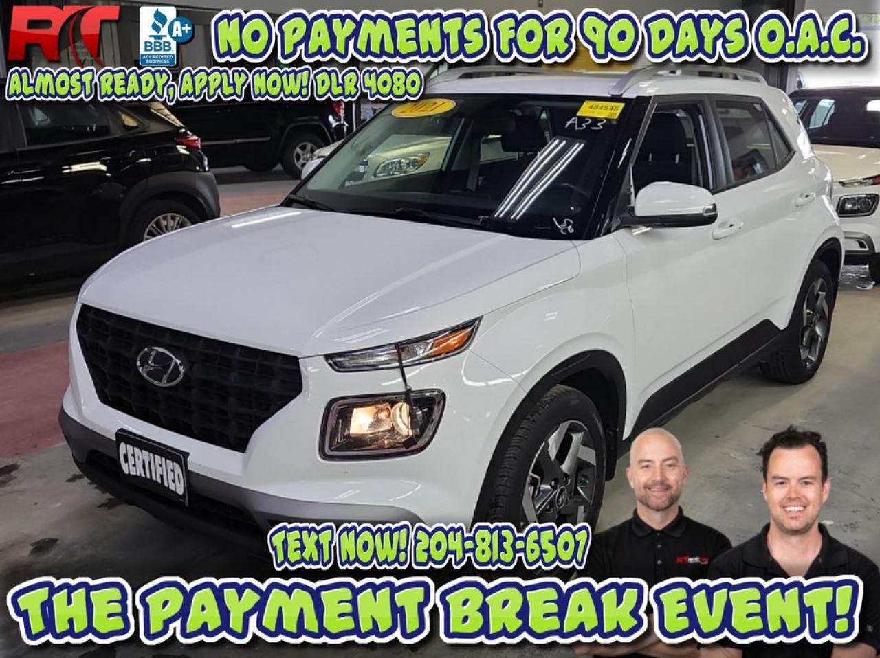 Used 2021 Hyundai Venue Trend for sale in Winnipeg, MB
