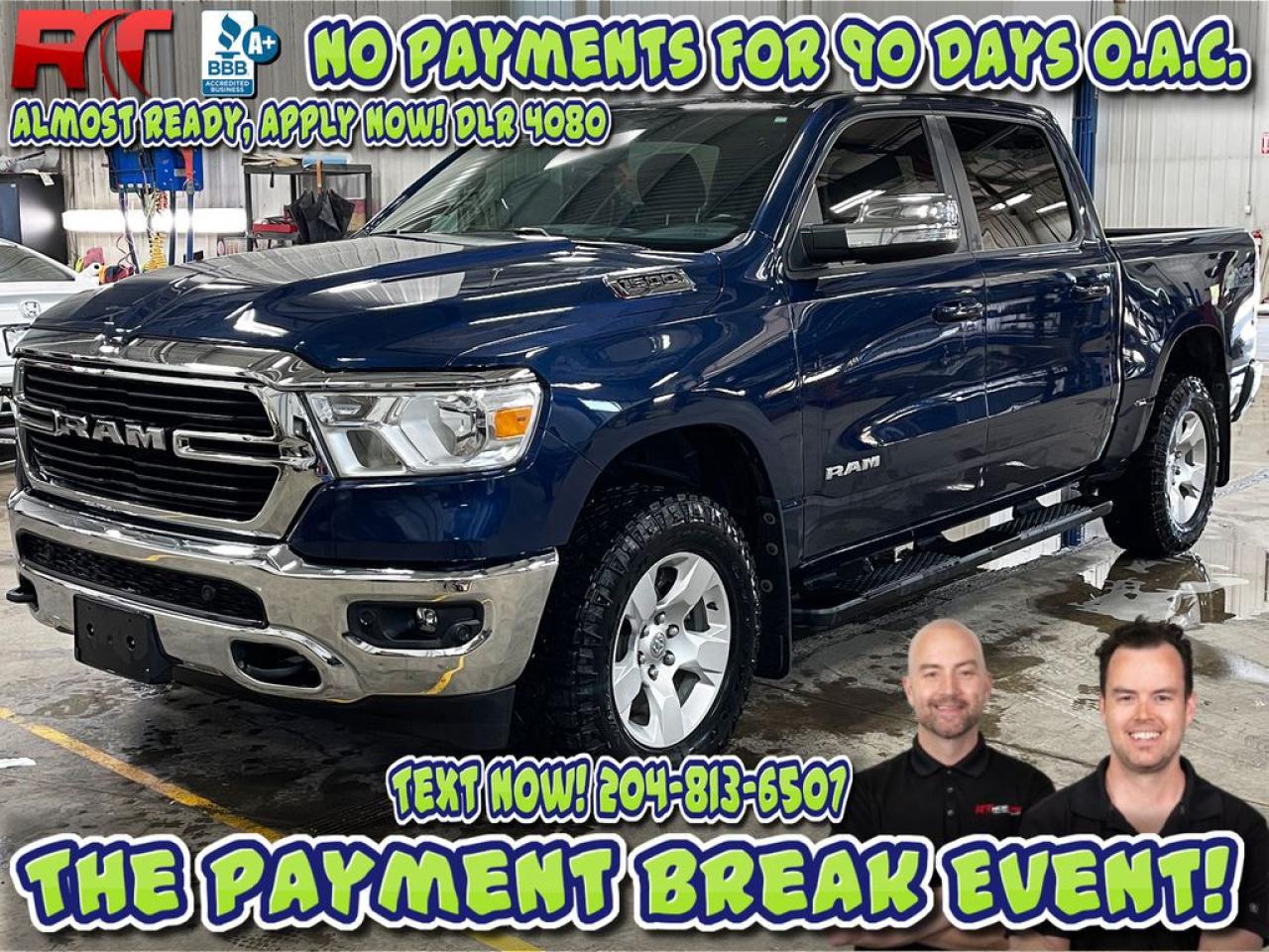 Used 2021 RAM 1500 Big Horn for sale in Winnipeg, MB