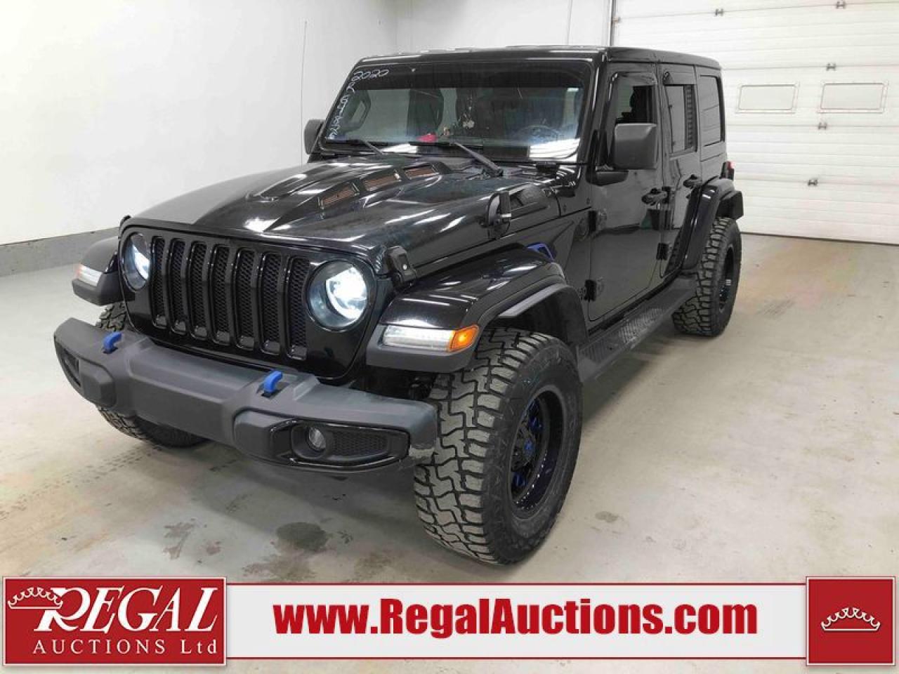 Used 2020 Jeep Wrangler ULTD SAHARA ALTITUDE for sale in Calgary, AB