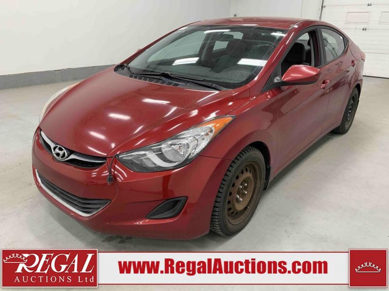 Used 2013 Hyundai Elantra GL for sale in Calgary, AB