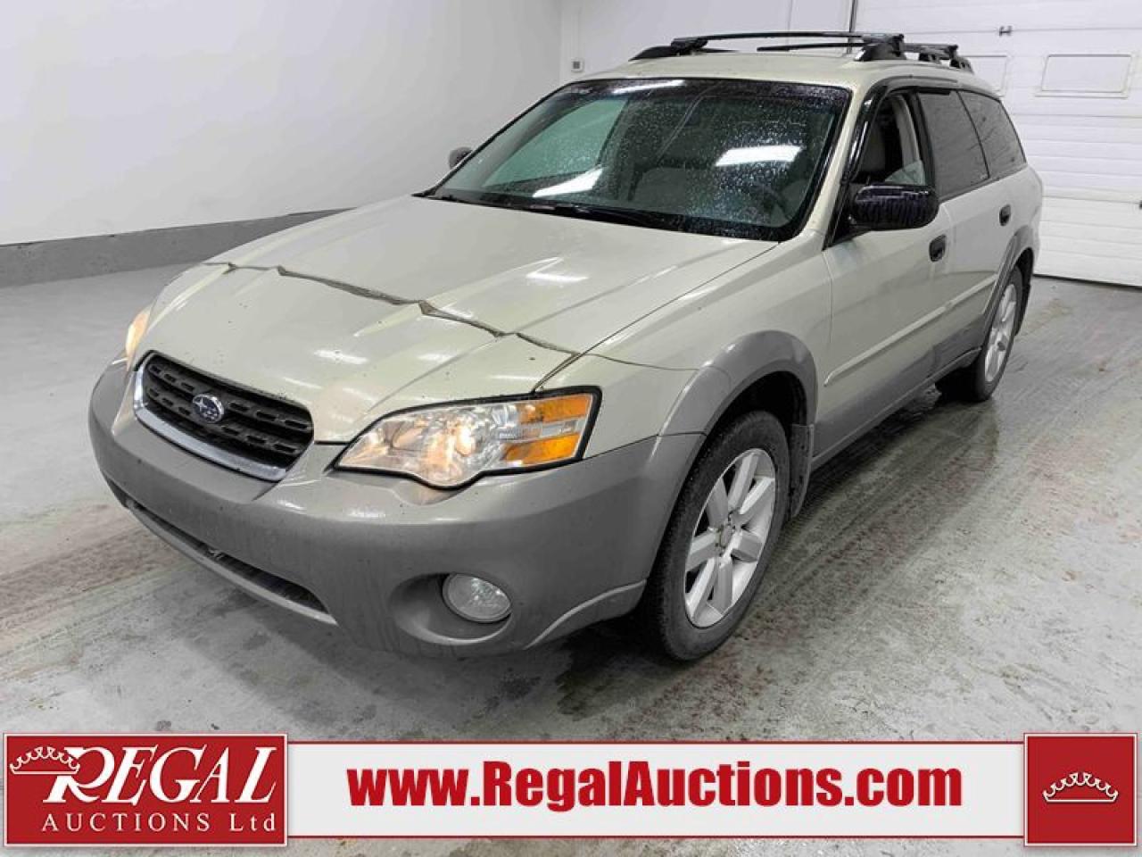 Used 2006 Subaru Outback BASE for sale in Calgary, AB
