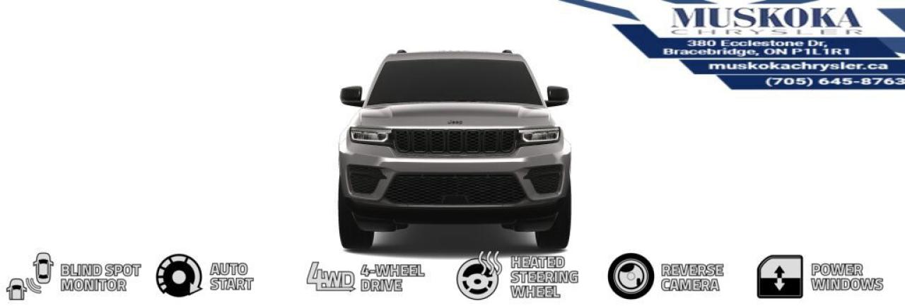 New 2025 Jeep Grand Cherokee Altitude for sale in Bracebridge, ON