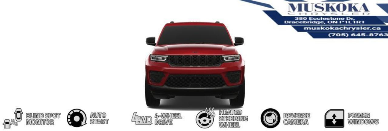 New 2025 Jeep Grand Cherokee Altitude for sale in Bracebridge, ON