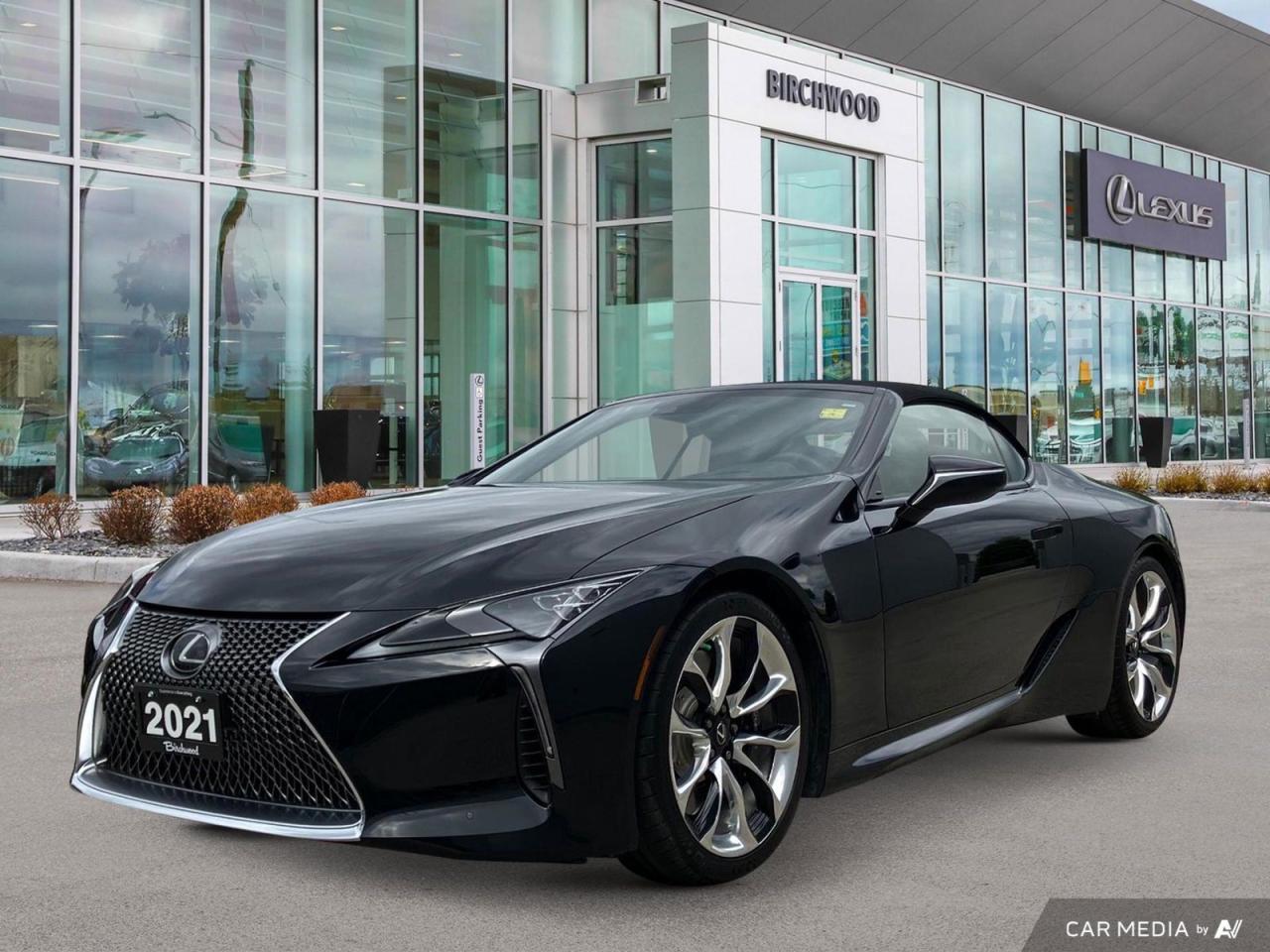 Used 2021 Lexus LC500 Convertible CPO Certified Local for sale in Winnipeg, MB