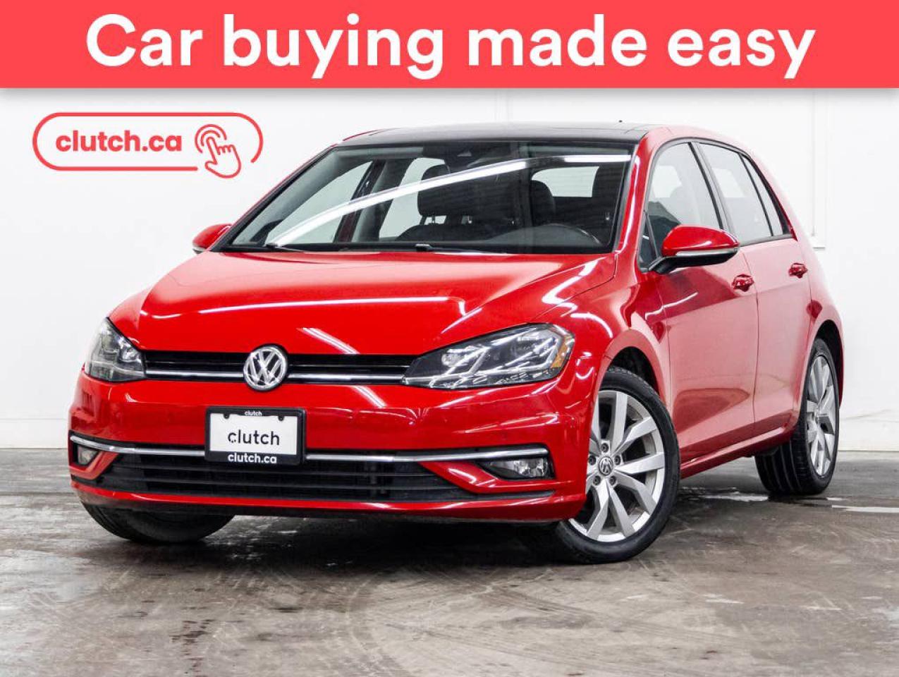 Used 2018 Volkswagen Golf Highline w/ Driver Assistance Pkg w/Apple CarPlay & Android Auto, Heated Front Seats, Backup Cam for sale in Toronto, ON