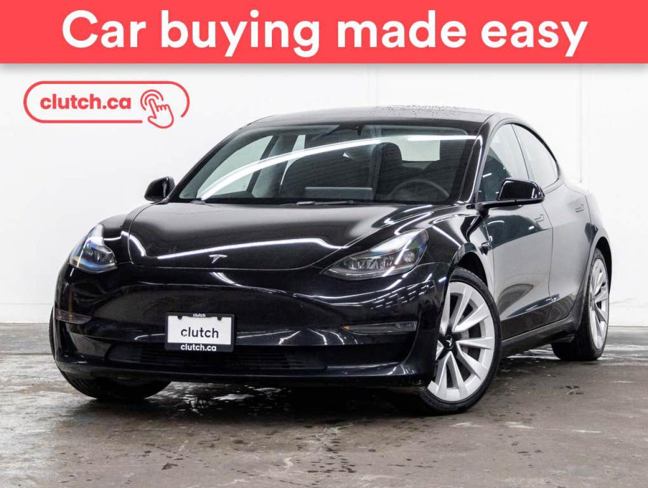 Used 2022 Tesla Model 3 Standard Range Plus w/ Nav, Heated Steering Wheel, Wireless Charging for sale in Toronto, ON