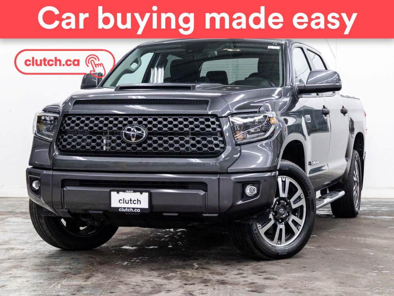 Used 2021 Toyota Tundra SR5 w/ Apple CarPlay & Android Auto, Power Moonroof, Heated Front Seats for sale in Toronto, ON