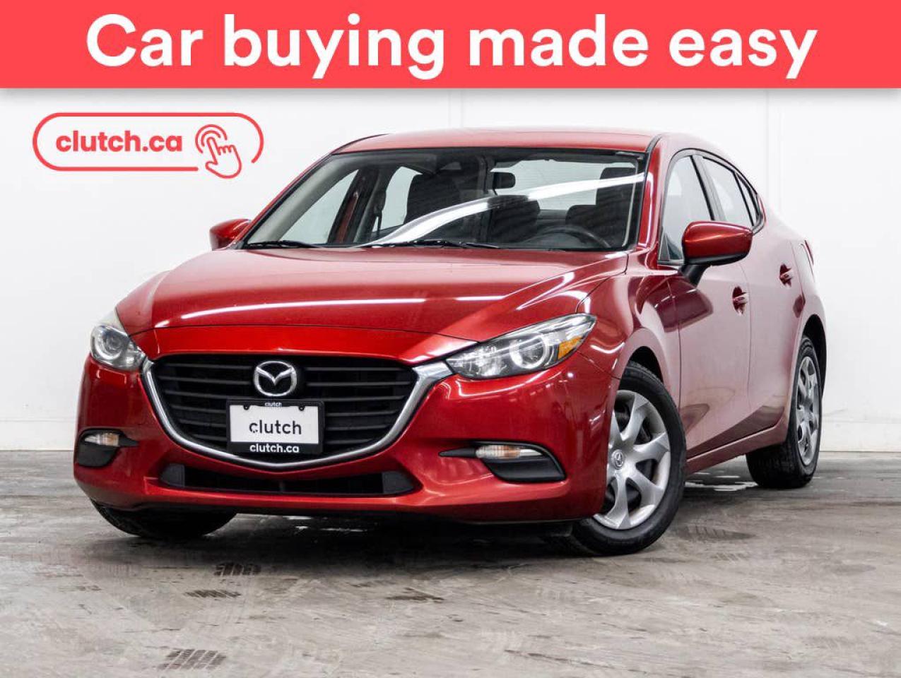 Used 2018 Mazda MAZDA3 GX w/ Convenience Pkg w/ Rearview Cam, Cruise Control, Bluetooth for sale in Toronto, ON