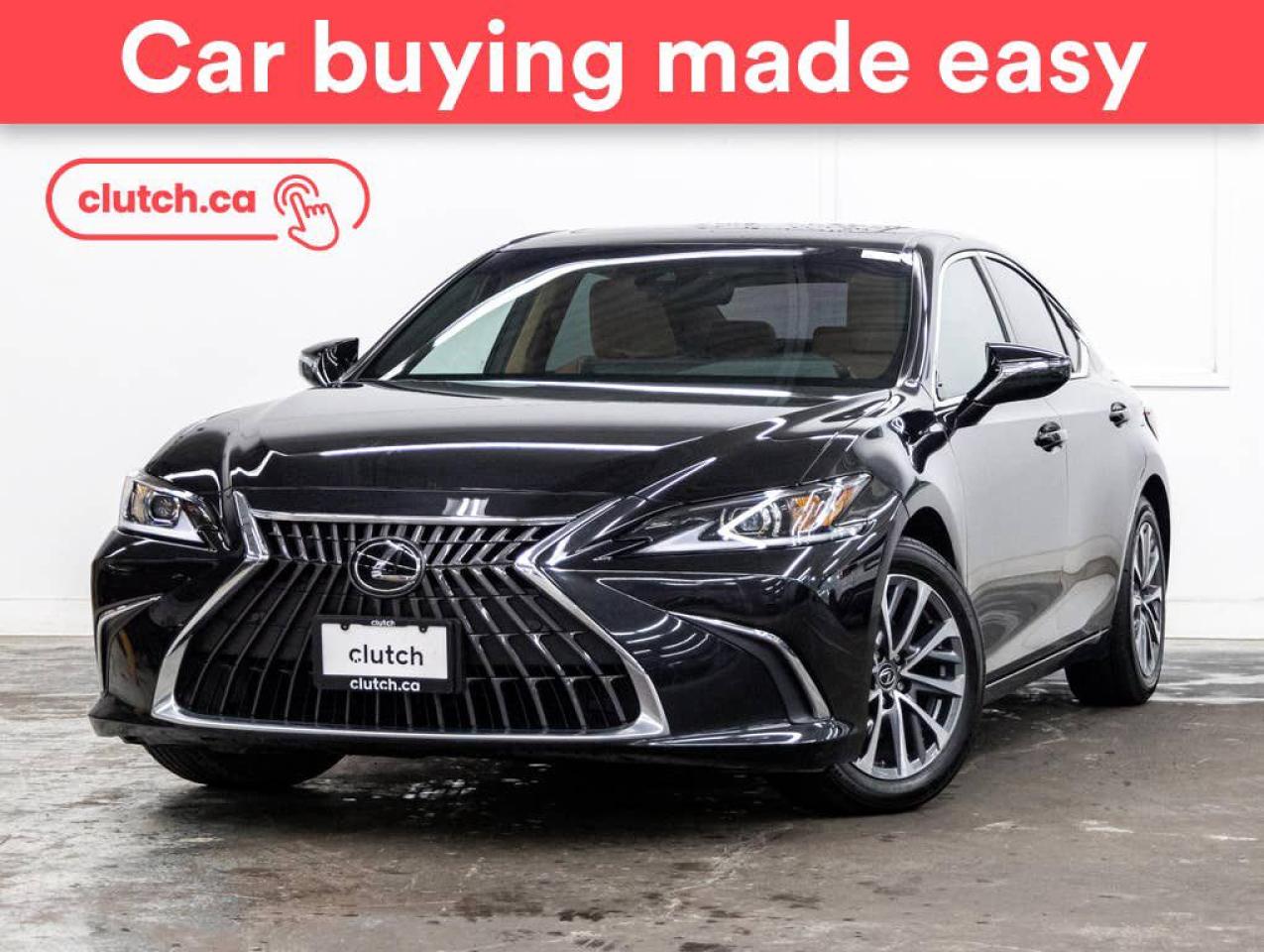 Used 2024 Lexus ES 300h w/ Apple CarPlay, Nav, Power Moonroof for sale in Toronto, ON
