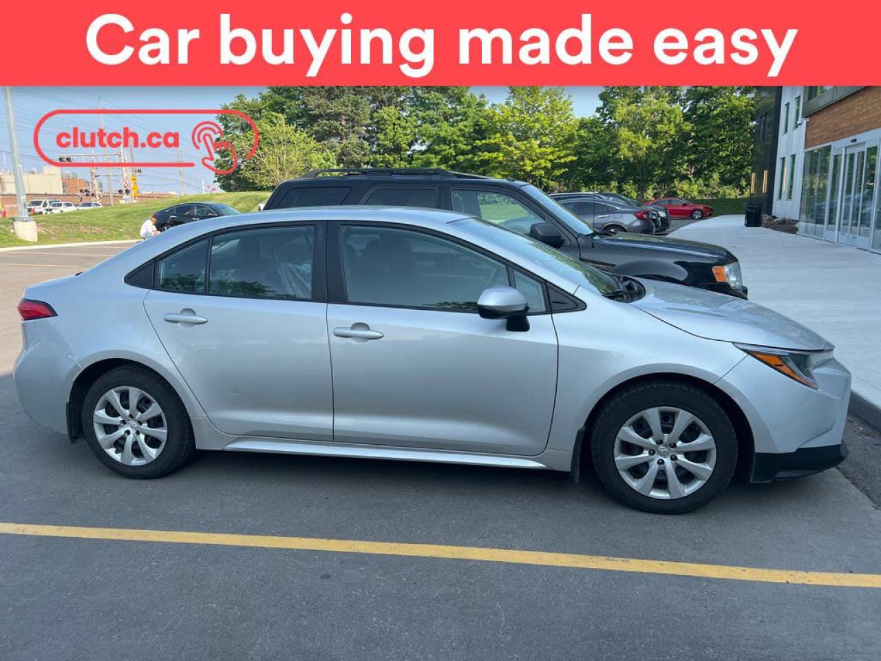 Used 2022 Toyota Corolla LE w/ Apple CarPlay, Heated Front Seats, Rearview Cam for sale in Toronto, ON