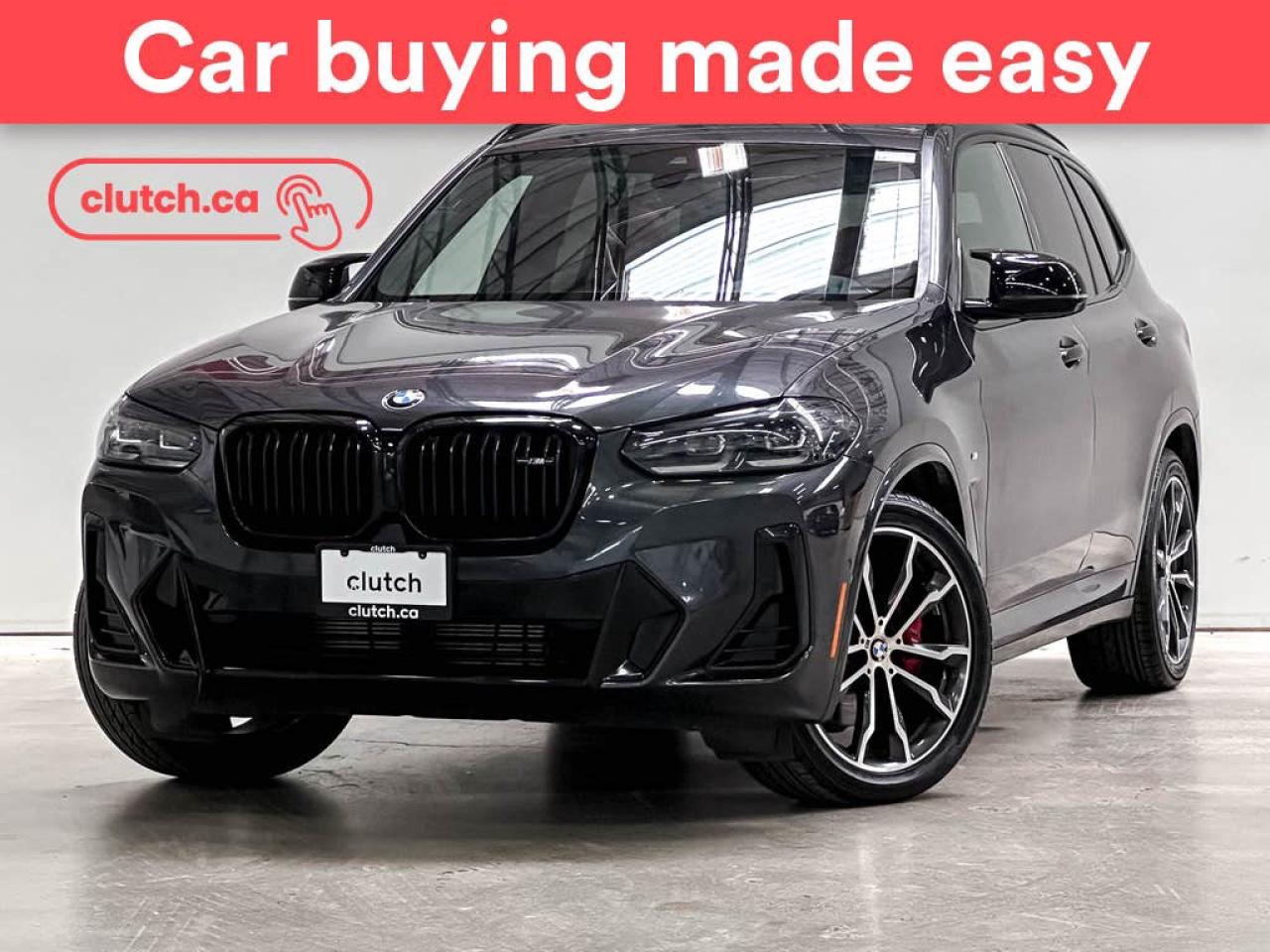 Used 2022 BMW X3 M40i AWD w/ Apple CarPlay, Heated Front Seats, Rearview Cam for sale in Toronto, ON