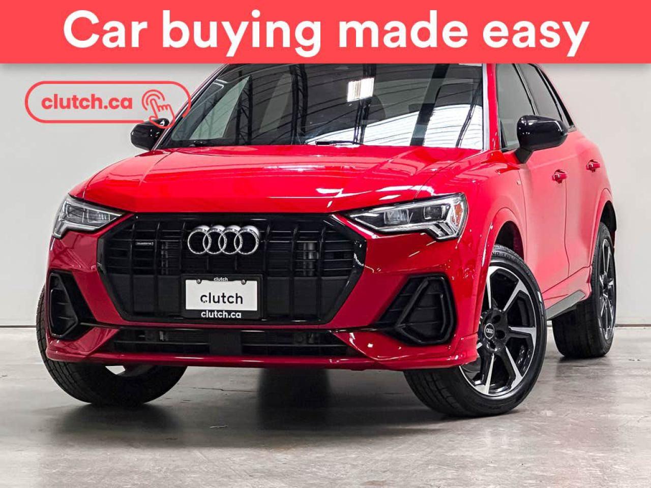Used 2022 Audi Q3 45 Progressiv AWD w/ Apple CarPlay, Heated Front Seats, Rearview Cam for sale in Toronto, ON