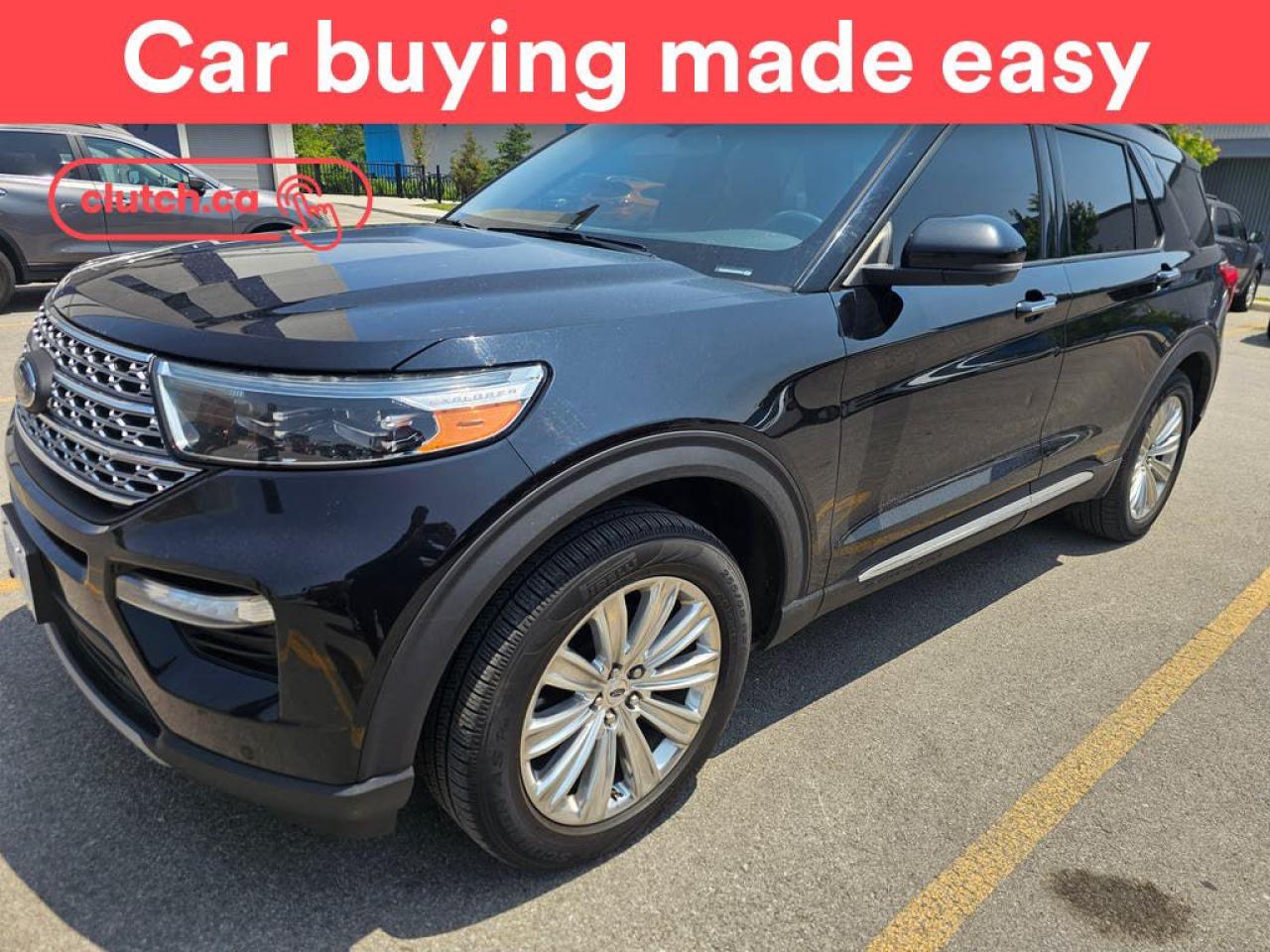 Used 2020 Ford Explorer Limited 4WD w/ Apple CarPlay, Heated Front Seats, Rearview Cam for sale in Toronto, ON