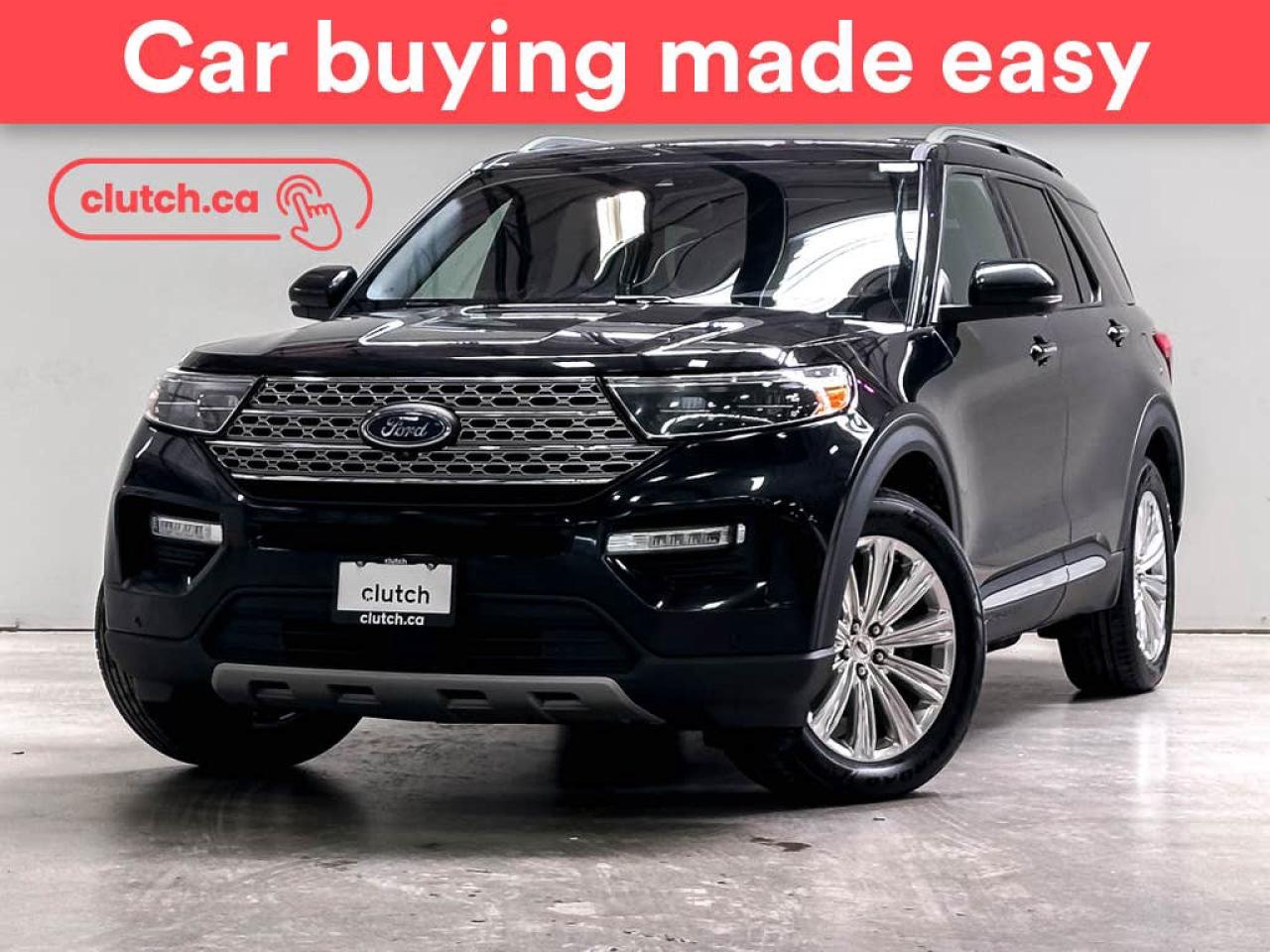 Used 2020 Ford Explorer Limited 4WD w/ Apple CarPlay, Heated Front Seats, Rearview Cam for sale in Toronto, ON
