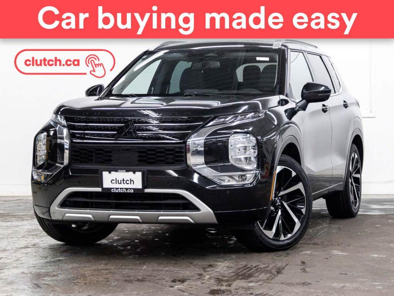 Used 2023 Mitsubishi Outlander GT S-AWC w/Apple CarPlay & Android Auto, Heated Front Seats, Backup Cam for sale in Toronto, ON