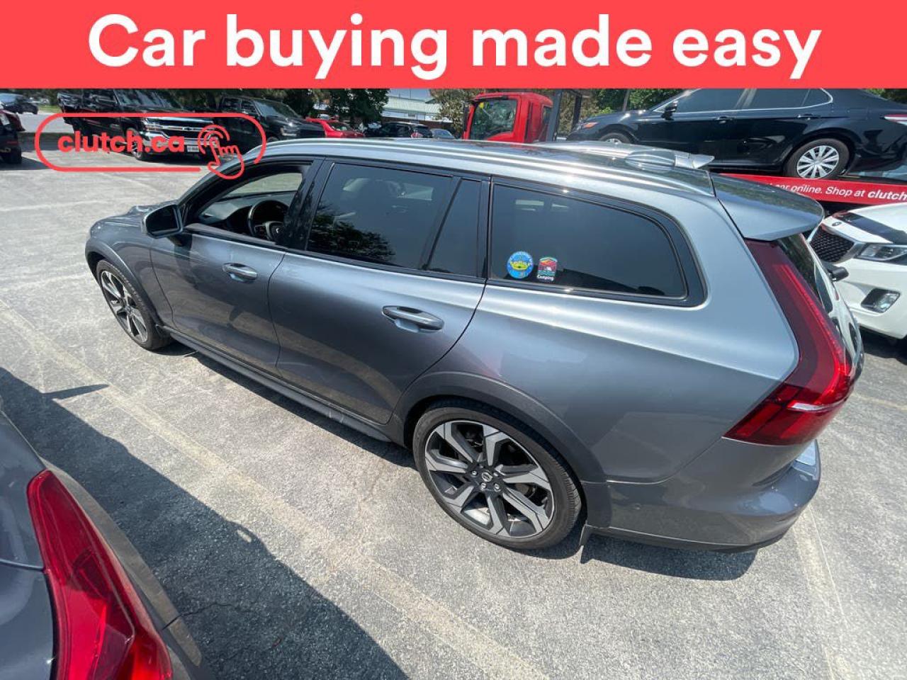 Used 2020 Volvo V60 Cross Country T5 AWD w/ Apple CarPlay, Heated Front Seats, Rearview Cam for sale in Toronto, ON