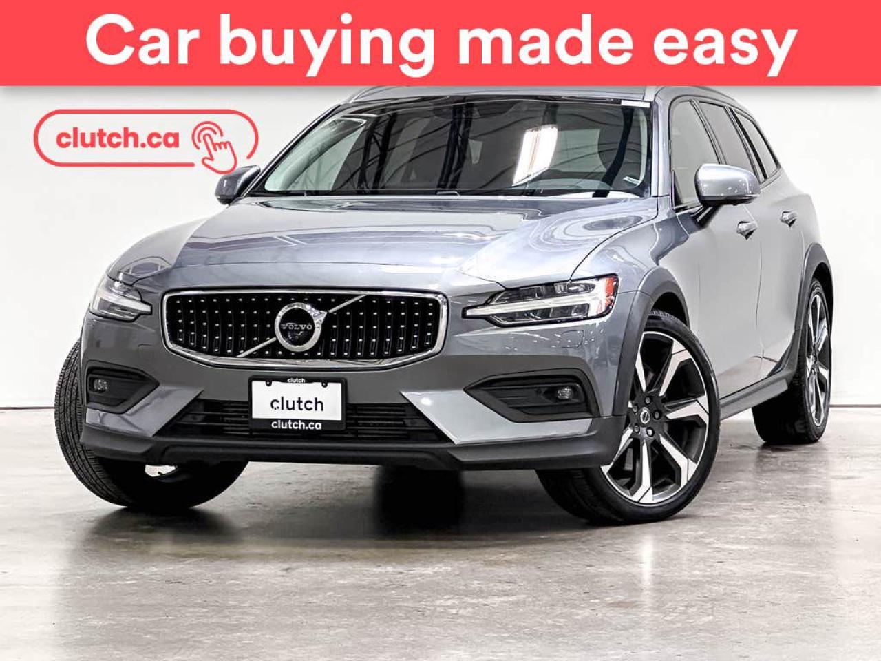 Used 2020 Volvo V60 Cross Country T5 AWD w/ Apple CarPlay, Heated Front Seats, Rearview Cam for sale in Toronto, ON