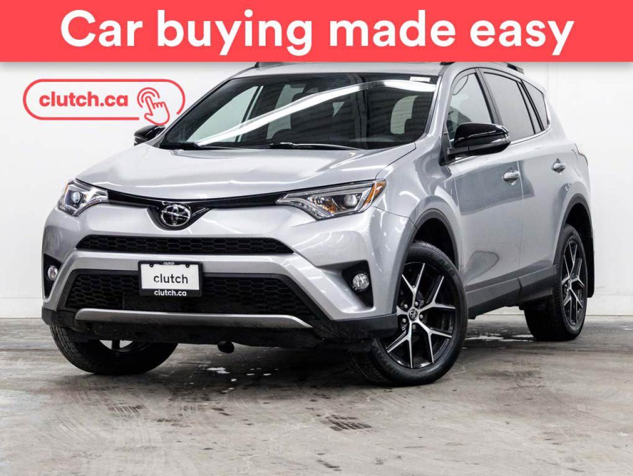 Used 2018 Toyota RAV4 SE AWD w/ Power Moonroof, Nav, Heated Steering Wheel for sale in Toronto, ON