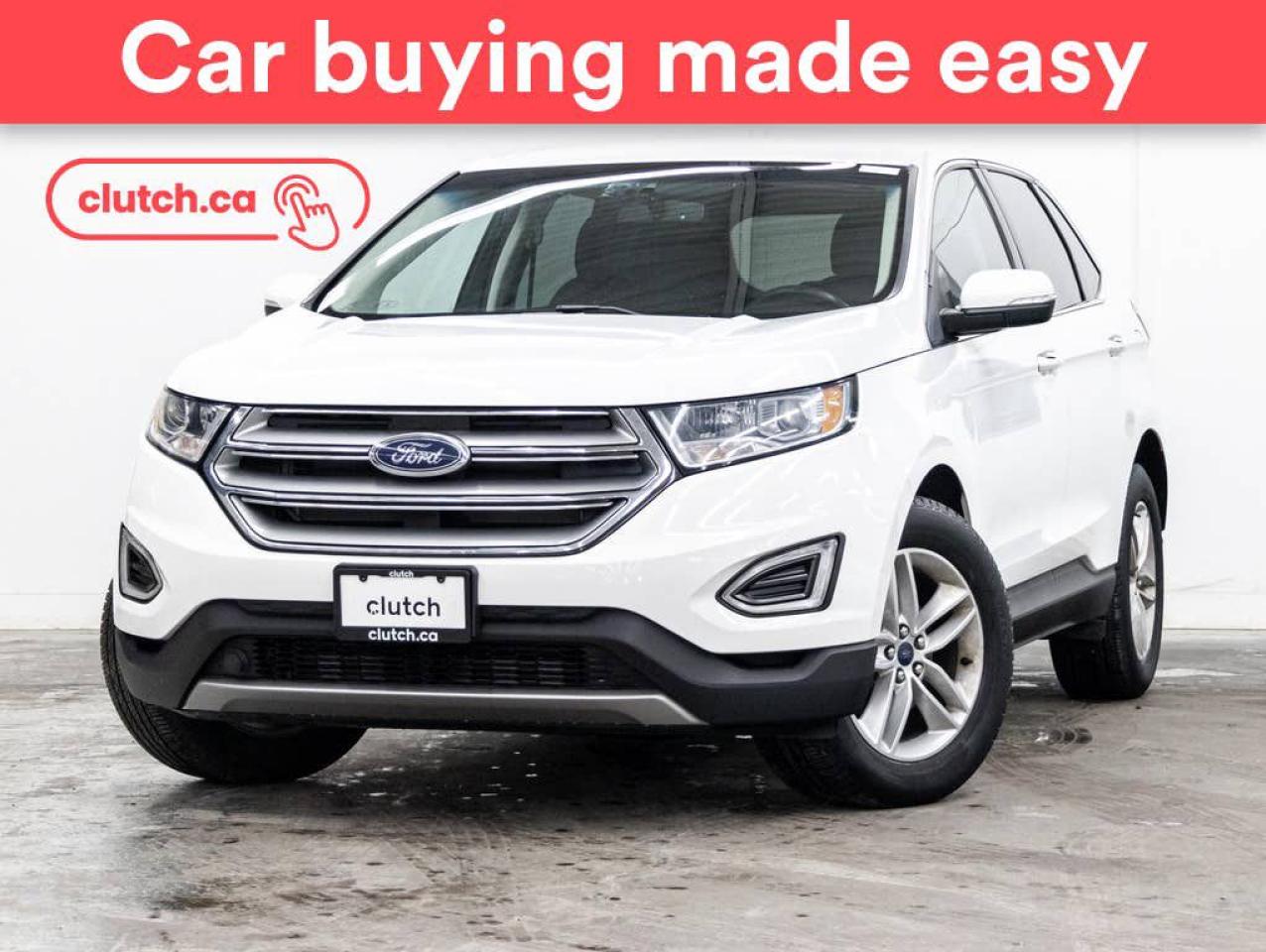 Used 2017 Ford Edge SEL w/Apple CarPlay & Android Auto, Heated Front Seats, Backup Cam for sale in Toronto, ON