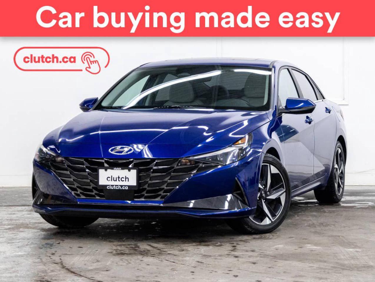 Used 2021 Hyundai Elantra Ultimate w/ Tech Pkg w/Apple CarPlay & Android Auto, Heated Front Seats, Backup Cam for sale in Toronto, ON