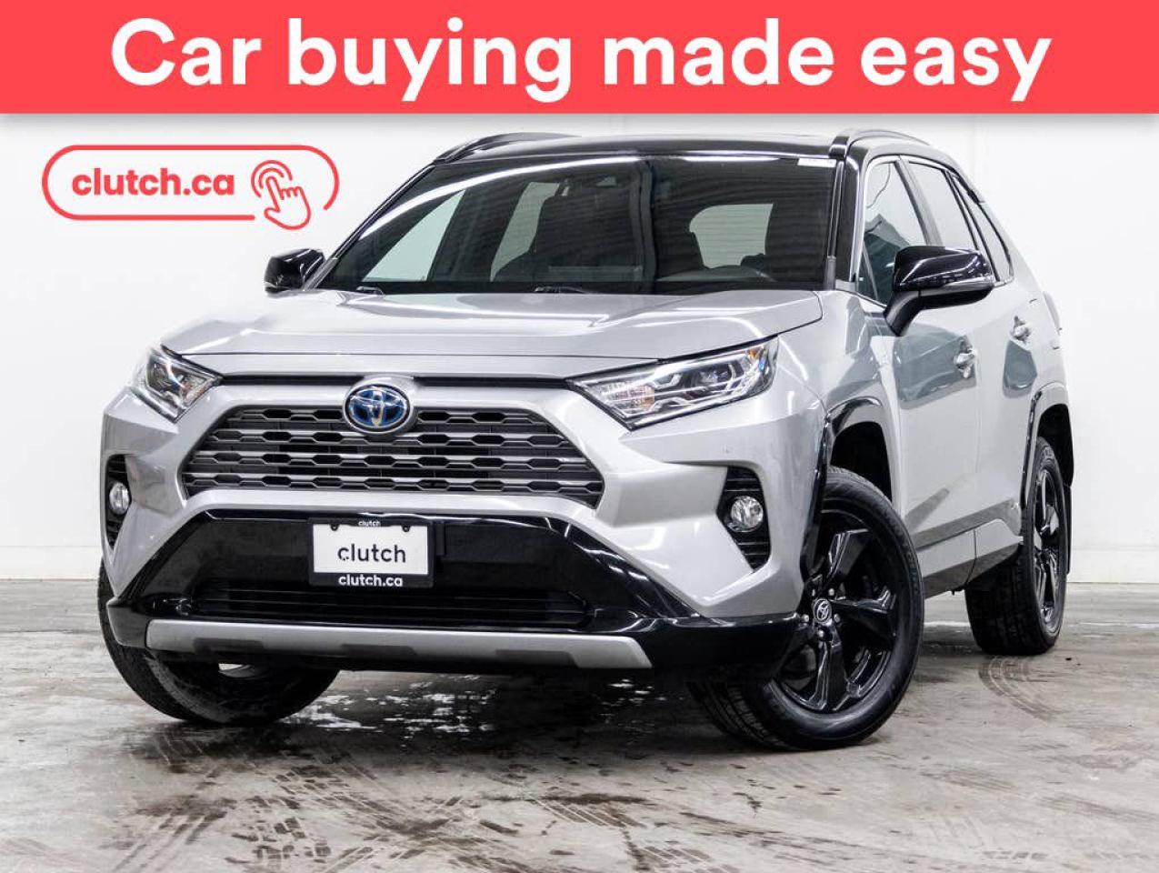 Used 2020 Toyota RAV4 Hybrid XLE AWD w/ XSE Pkg w/Apple CarPlay & Android Auto, Heated Front Seats, Backup Cam for sale in Toronto, ON