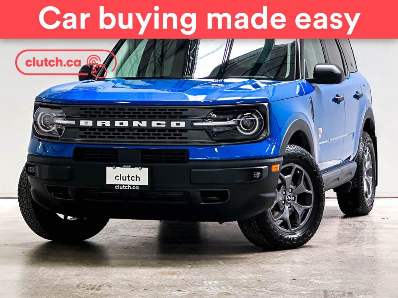 Used 2022 Ford Bronco Sport Badlands w/ Apple CarPlay, Heated Front Seats, Rearview Cam for sale in Toronto, ON
