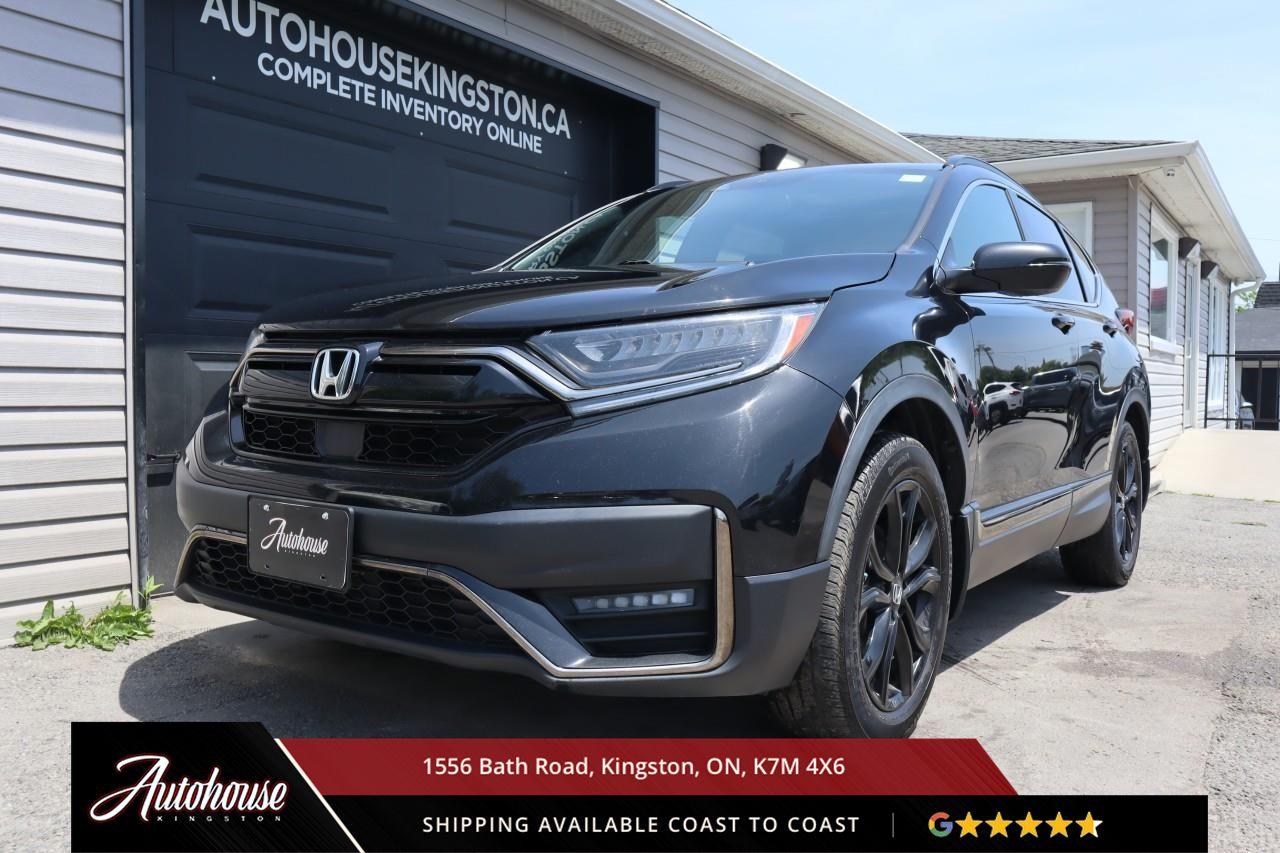 Used 2020 Honda CR-V Black Edition LEATHER - PANO MOONROOF - NAVIGATION for sale in Kingston, ON